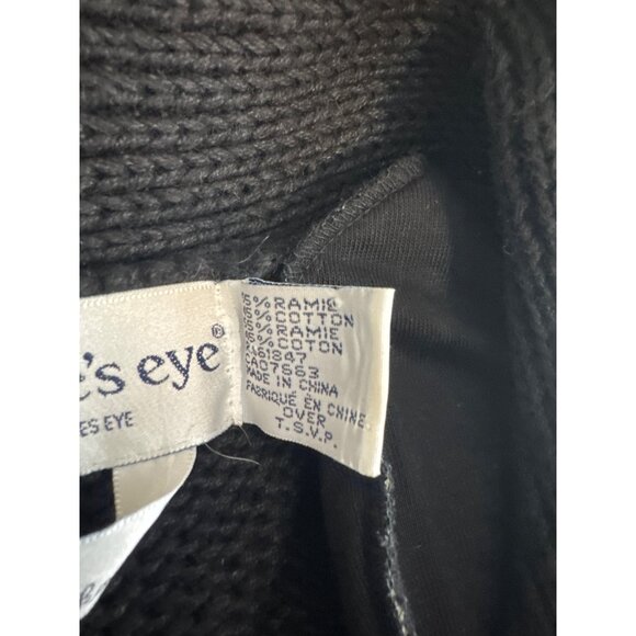 Vintage Halloween Sweater Cardigan Women’s size XL Eagles Eye 1995 Scarecrow - Picture 4 of 4